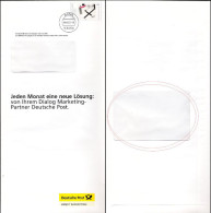 Plusbrief Ganzsache Dienstganzsache Deutsche Post EA G11 /02 [Fenster Mittig] 144 C 00.00.05-18 Ungelaufen - Privé Briefomslagen - Ongebruikt
