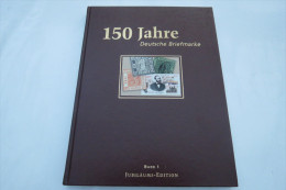 "150 Jahre Deutsche Briefmarke" Band 1 Der Jubiläums-Edition, Goldschnitt - Filatelie