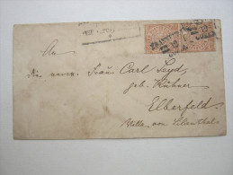 1868, Ca.   , Bahnpost  Frankfurt - Coeln , Brief Aus Bonn - Cartas & Documentos