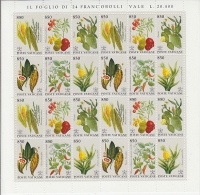 Vatican City 1992 Plants 6v In Sheetlet ** Mnh (F2478) - Used Stamps