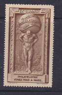 FRANCE VIGNETTE EXPOSITION PHILATELIQUE INTERNATIONALE PARIS 1925 NEUF SANS CHARNIERE - Philatelic Fairs