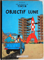 BD TINTIN - 16 - Objectif Lune - B35 - Rééd. 1964 - Tintin