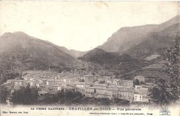 RHONE ALPES - 26 - DROME - CHATILLON EN DIOIS - Vue Générale - Châtillon-en-Diois