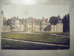 Tanlay 1940 La Cour Verte Et Facade Principale Du Château - Tanlay