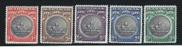 Bahamas   SG    126/130         *             Mint-hinged  /   Ongebruikt  /  Ungebraucht  /   Neuf  * - 1859-1963 Colonia Britannica