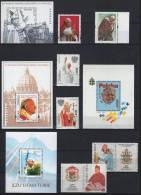 Poland POPE STAMPS COLLECTION, SETS, SHEETS, See The Photo !!! MNH (**) - Collections