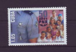 2009.40 CUBA 2009 COMPLETE SET MNH POLICE POLICIA. 50 ANIV PNR - Nuovi