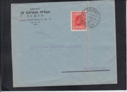 COVER, ZEMUN,  ** - Storia Postale