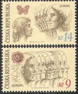 1995 - Repubblica Ceca 76/77 Europa - Unused Stamps