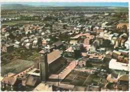 57 - HAGONDANGE - En Avion Au-dessus - Eglise Et Vue Générale - Hagondange