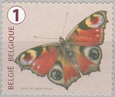 Belgique 2014 COB 4455 Neuf ** Cote (2016) 1.50 Euro Papillon Aglais Io - Unused Stamps