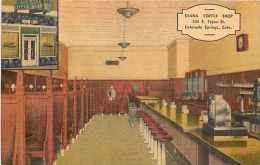 228451-Colorado, Colorado Springs, Diana Coffee Shop, Interior View, Linen Postcard, MWM No A-1627 - Colorado Springs