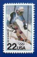 USA 1988 Winter Olympics Stamp Sc#2369 Sport Skiing Skating - Winter 1988: Calgary