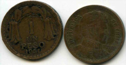 Chili Chile 1 Peso 1951 KM 179 - Cile