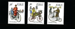 IRELAND/EIRE - 1991  EARLY BICYCLES   SET MINT NH - Ongebruikt