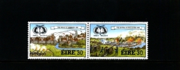 IRELAND/EIRE - 1990  WILLIAMITE WARS  PAIR  MINT NH - Unused Stamps