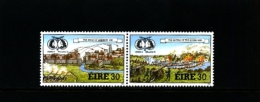 IRELAND/EIRE - 1990  WILLIAMITE WARS  PAIR  MINT NH - Nuevos