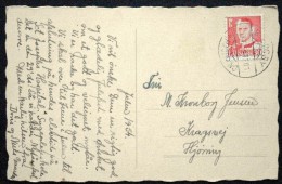 Denmark 1954   Cards  BJERGBY 23-12-1954 Pr.Hjørring  ( Lot 4188 ) - Covers & Documents