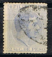 Sello  2 4/8 Cent FILIPINAS, Colonia Española, Num 59 º - Philippinen