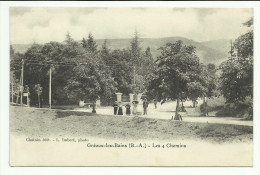 Cpa  GREOUX Les BAINS , Les 4 Chemins , Animé  , 1910 - Gréoux-les-Bains