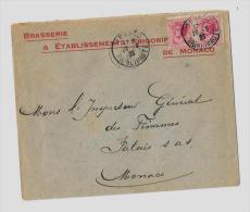 Principauté De Monaco « MONACO »* Monaco Assimilé Aux Tarifs Français * LSI  - Tarif à 50c. (9.8.1926/11.7.1 - Briefe U. Dokumente