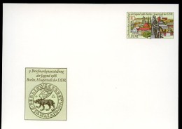 DDR P94 Postkarte AUSSTELLUNG BERLIN ** 1986 - Postcards - Mint