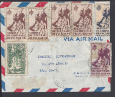 COTE-D'IVOIRE - 1948 -  LETTRE A DESTINATION DE PARIS - - Covers & Documents