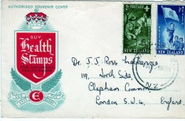 2241 Carta Nueva Zelanda 1963, Scout - Briefe U. Dokumente