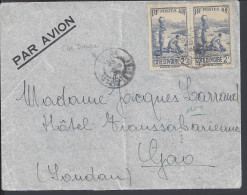 COTE-D'IVOIRE - 1939 -  LETTRE DE DALOA  A DESTINATION DE GAO - - Covers & Documents