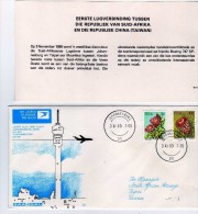 2245 Carta Aérea Johannesburg 1980 Sudáfrica - Briefe U. Dokumente