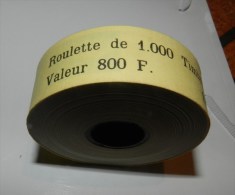 SABINE DE GANDON - 0,80 VERT - ROULETTE COMPLETE DE 1 000 TIMBRES - Rollen