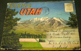 United States Utah Scenic Utah Letter Card Intact - Used - Other & Unclassified