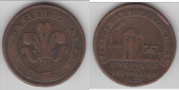 **** GRANDE-BRETAGNE - GREAT-BRITAIN - 1812 SCORRIER HOUSE ONE CORNISH PENNY TOKEN **** EN ACHAT IMMEDIAT !!! - Professionnels/De Société