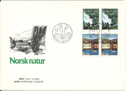 Norway FDC 13-6-1979 Norwegian Nature Complete In 2 Pairs With Cachet - FDC