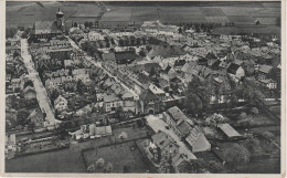 AK Marienberg Erzgebirge Flugzeugaufnahme Luftbild Markt Kirche Schule ? Bei Wolkenstein Zöblitz Annaberg Pockau - Marienberg