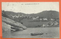 SANG210, Les Brenets Et Le Pré Du Lac, Animée, 403, Circulée 1920 - Les Brenets