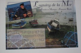 Delcampe - SN25 -   Loguivy De La Mer Chanson Musique Marin  Port Breton Bateau Chalutier Bateau De Peche - Fischerei