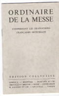 Ordinaire De La Messe Rite Romain Textes Français Opuscule 16 Pages - Andachtsbilder