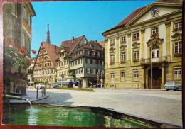 GERMANIA 1972 1 Gennaio ESSLINGEN AM NECKAR -cartolina Animata X TARANTO  ITALIA - VEDI FOTO - Esslingen