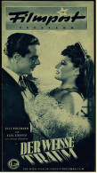 "Filmpost" "Der Weisse Traum" Mit Olly Holzmann , Karl Schäfer  -  Filmprogramm Nr. 159 Von Ca. 1947 - Otros & Sin Clasificación