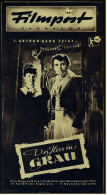 "Filmpost" "Der Herr In Grau" Mit Margaret Lockwood , James Mason  -  Filmprogramm Nr. 160 Von Ca. 1947 - Sonstige & Ohne Zuordnung