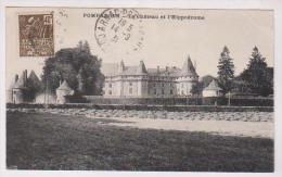 CPA DPT 19 POMPADOUR LE CHATEAU ET L HYPODROMME En 1931!! - Arnac Pompadour