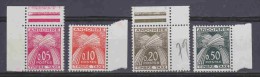 Andorra Fr. 1961 Timbre Taxe 4v ** Mnh (17967) - Neufs