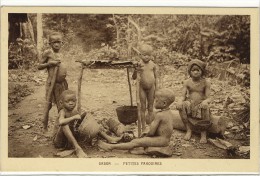 Carte Postale Ancienne Gabon - Petites Pahouines - Gabon