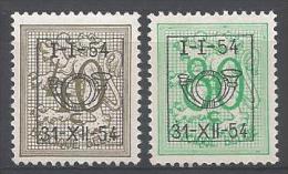 PRE 643-644 XX (MNH) - Typos 1951-80 (Chiffre Sur Lion)