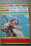 PCK/19 SELEZIONE Dello SCOLARO N.8-1958/fumetti Davy Crockett/Orchidee/Navi Transatlantici T/n Cristoforo Colombo/Ippica - Niños Y Adolescentes