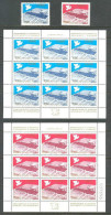 1977 YUGOSLAVIA EUROPEAN SAFETY CONFERENCE SET & MINI SHEETS MICHEL: 1699-1700 MNH ** - Neufs