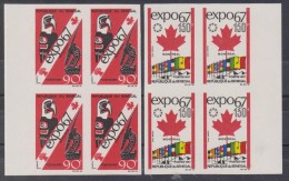 SENEGAL   NON DENT/IMPERF  EXPO 67 MONTREAL CANADA  YVERT N° 295/6  **MNH  Réf  8962 - 1967 – Montreal (Canada)