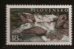 Slovaquie Slovensko 2001 N° 346 ** Europa, Chute D´Eau, Studenovodsky, Hautes Tatras, Montagne, Patria, Solisko, Rocher - Nuevos