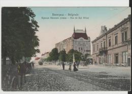 Ser031/ Belgrad, König Milan Str. 1910 , Nicht Gelaufen). - Serbie